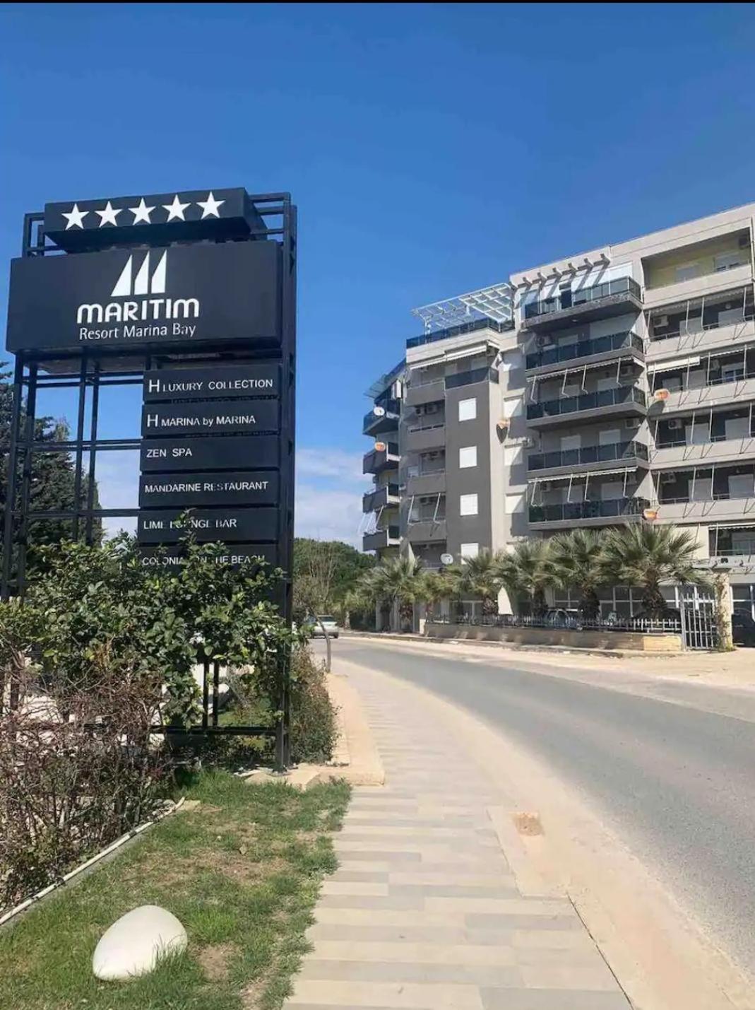 Bay Inn Apartment Sea Front Vlorë Buitenkant foto
